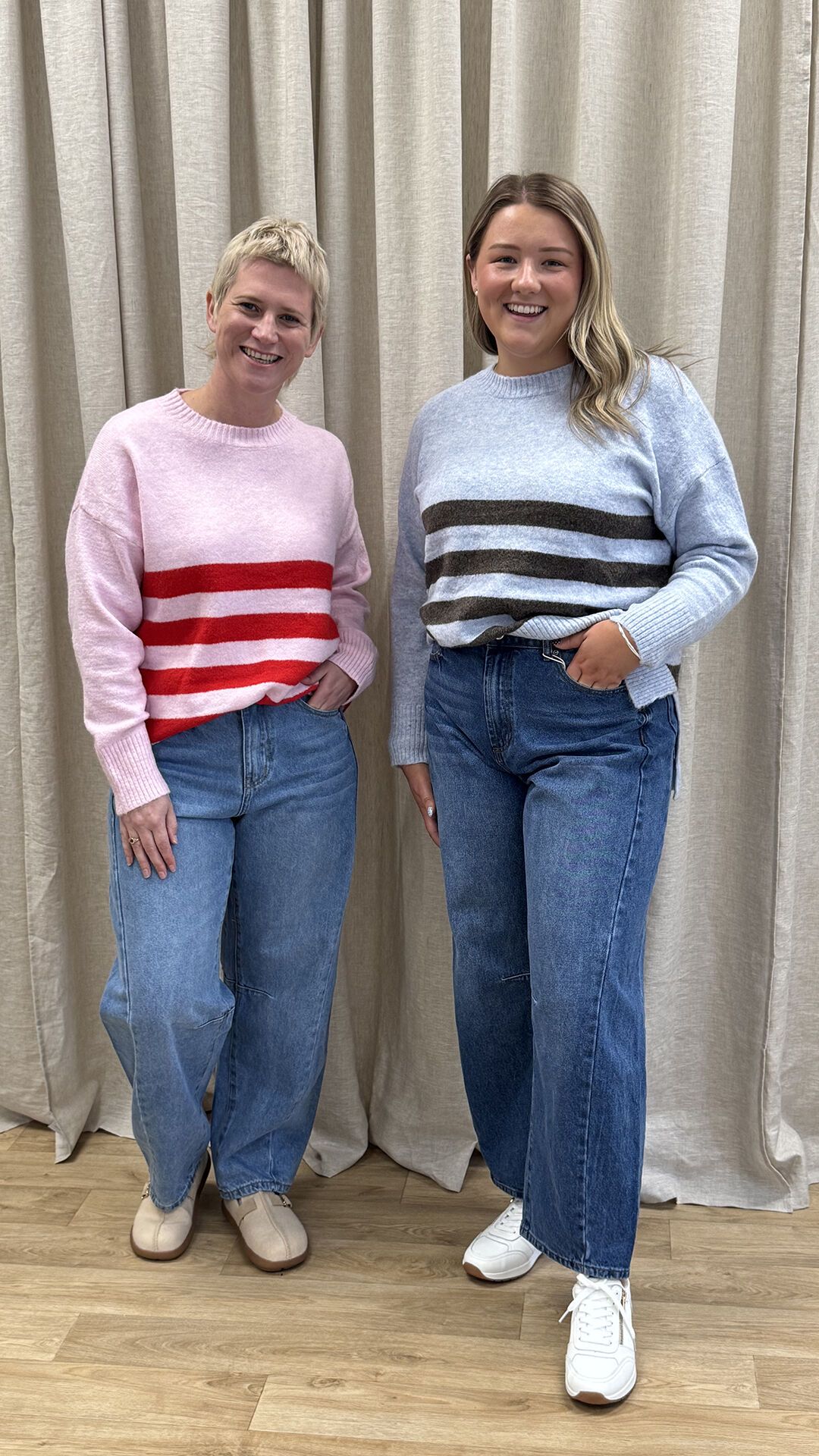style items clothing on different bodies